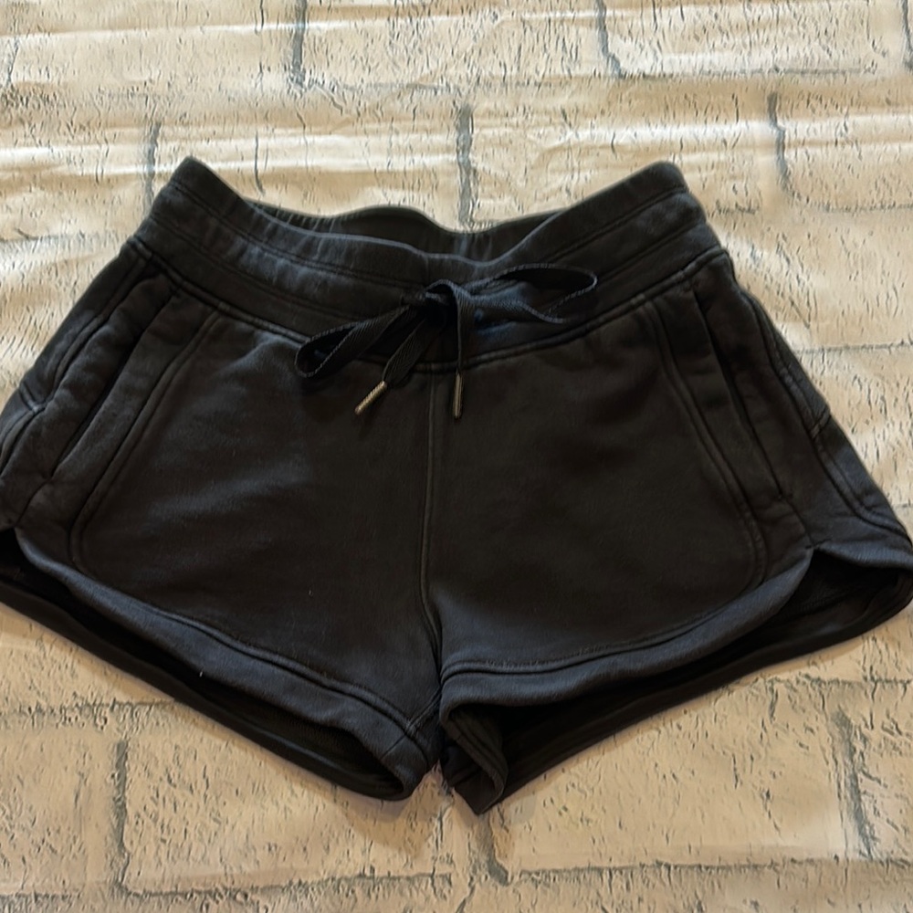 Women's lululemon Black Drawstring Shorts